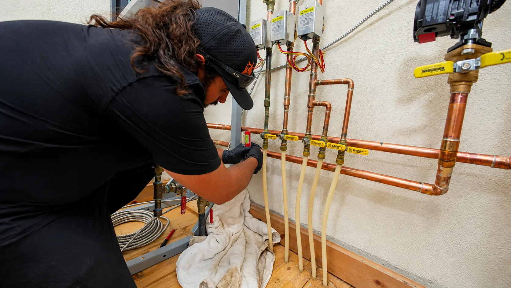 gas line services Longmont CO